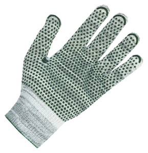 RODGLV Rękawice dynema®/poliamid/włókno szklane antyprzecięciowe,nakrapiane PVC, 50 par, rozmiar 7